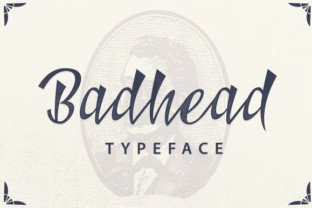 Badhead: A Display Font with Vintage Charm and Modern Edge