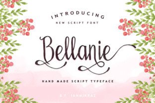 Bellanie: The Romantic Script Font That Brings Rustic Elegance to Any Design