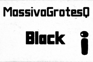Evaluating Massiva Grotesq Black for Display and Headline Work