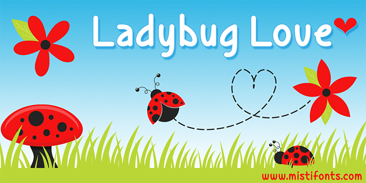 Ladybug Love: A Clean, Versatile Font for Purposeful Design
