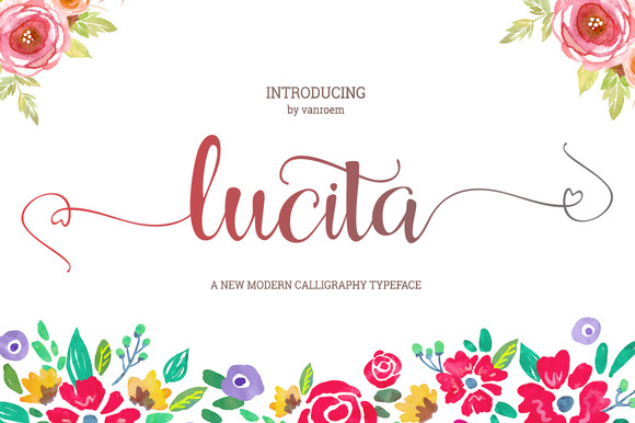 Lucita: A Script Font That Balances Elegance and Readability