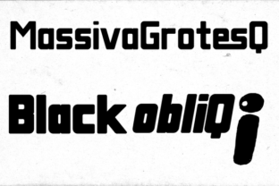Massiva Grotesq Black Obliq: A Practical Evaluation