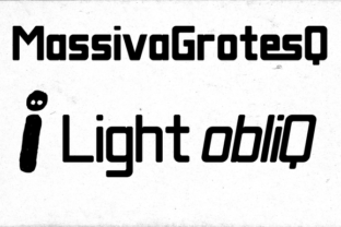 Massiva Grotesq Light Obliq: A Typeface That Balances Character and Clarity