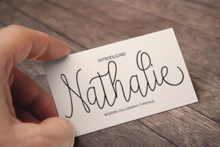 Nathalie Font: Modern Calligraphy for Everyday Design