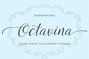 Octavina: The Handwritten Script Font That Redefines Creative Typography