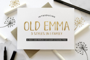 Old Emma: A Mini-Font Family That Streamlines Design Decisions