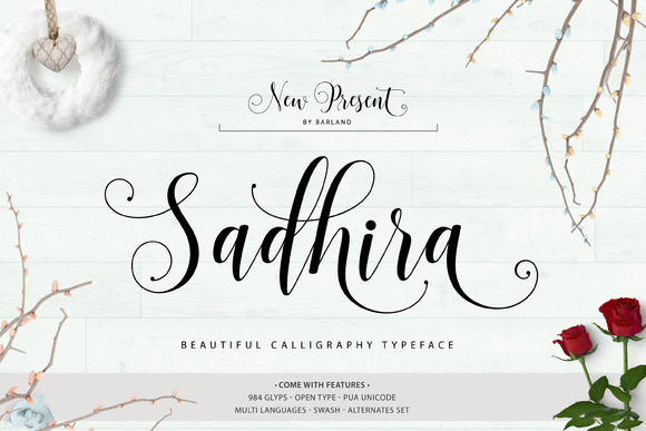 Sadhira Script: A Practical Look at a Modern Font with Extensive Customization