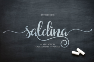 Saldina: A Versatile Script Font That Brings Warmth and Personality to Your Designs