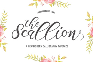 Scallion: Elegant Handwritten Font for Modern Creatives