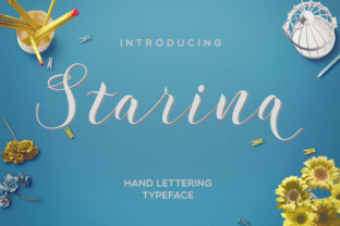 Starina: A Hand-Drawn Modern Romantic Script Font – An Evaluative Review