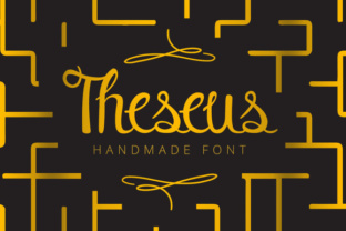 Theseus: A Handmade Luxury Font for Thoughtful Workflows